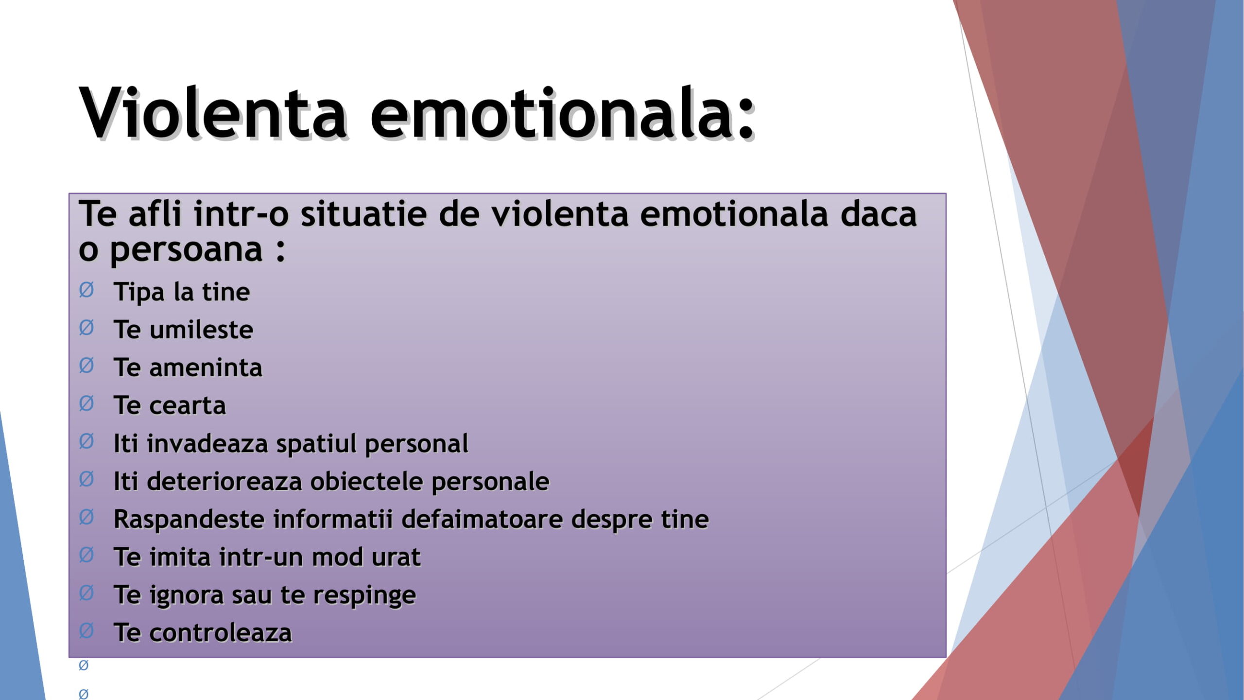 Violența emoțională